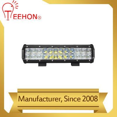 72W ATV Offroad LED Work Light Bar with 5D Lens