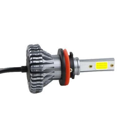 LED Headlight Factory 6000K 2500lm 20W Projector Lens H4 H13 H1 H7 H11 9005 9006 Auto Car LED Light Bulb LED Headlamp