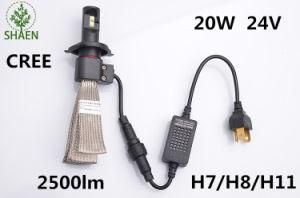 LED Car Headlight Hot Sale Product Fanless 2500lm