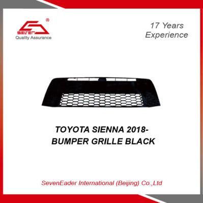 Auto Spare Parts Bumper Grille Black for Toyota Sienna 2018-