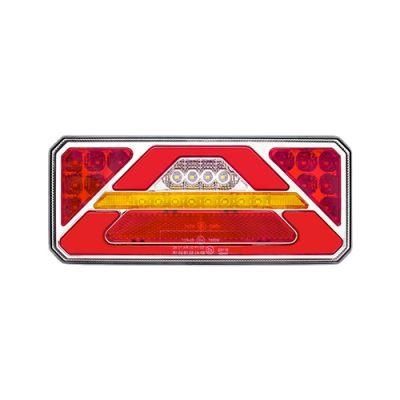 LED Rear Brake Turn Reserve Fog Tail Marker Lights 24V 6 Multi-Functions Rear Tractor Trailer Tail LED Lights for Truck Trailer