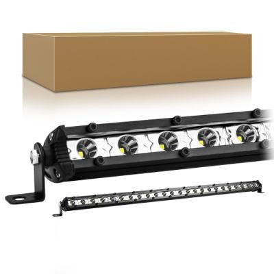 Dxz Ultra Thin 3030 24LED Light Bar 12-24V 6000K Spotlight Car Accessories Auto LED Work Light