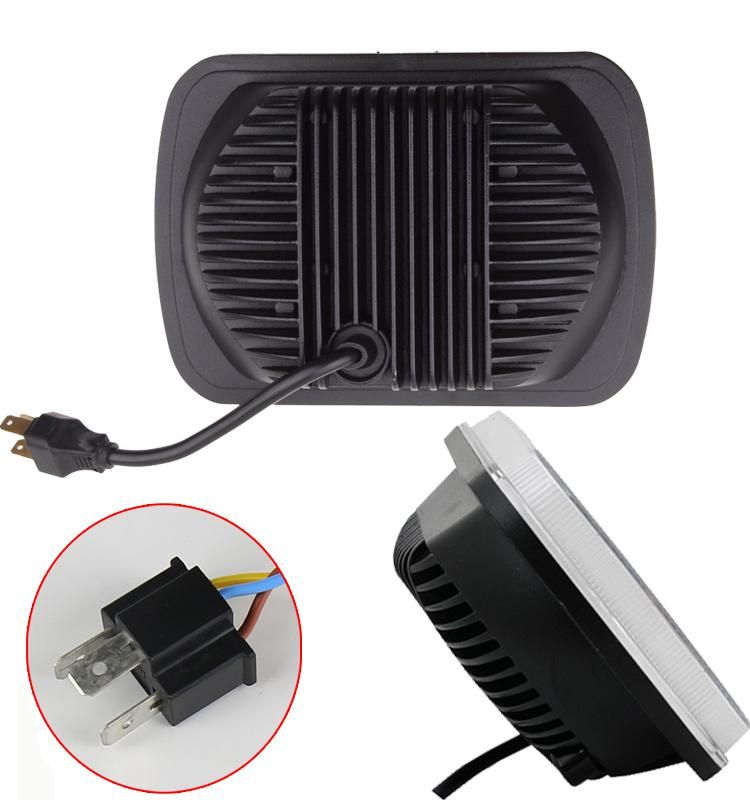 Hot Sale 7 Inch Universal Square LED Work Light Lamp for off Road High Power ATV Jeep Wrangler 4X4 RV Trailer Boat