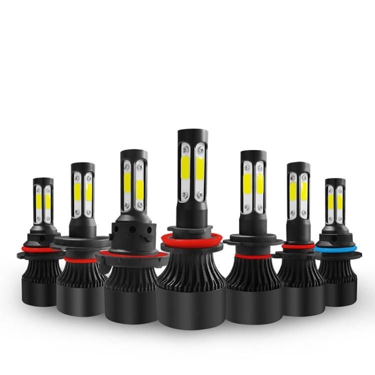 4 Side LED Headlight Bulb H4 H7 H11 H13 Hb3 9005 Hb4 9006 9004 9007 LED Car Headlight Bulb 12V