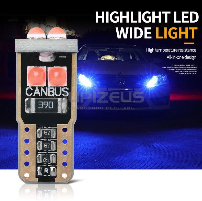 6SMD 3030 194 168 Canbus Error Free License Plate Light Reading Light T10 LED W5w