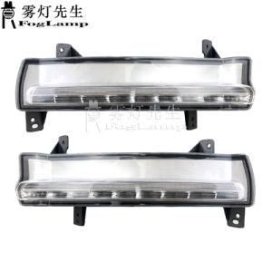 Auto Accessories LED Daytime Running Light for Jeep Compass 2017 2018 2019 Fog Lamp DRL with The Turn Signals