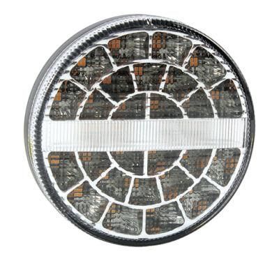 Manufacturer Good Supplier 10-30V Round Bus Front Position Front Indicator LED Light for Truck