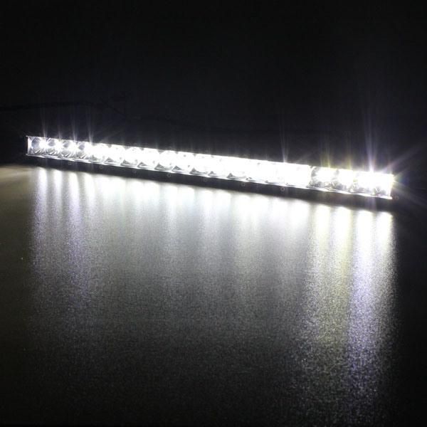 100W Spot Flood 5D Single Row LED Light Bar