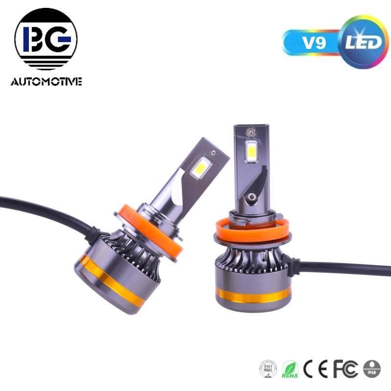 LED Light V9 Car Auto Headlight Light Bulb Car LED High Quality H4 LED Auto Lamp H8 Headlight