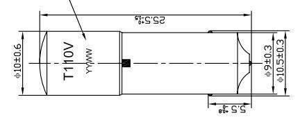 Ba9s-PS Chip Bulb with Red, Green, Yellow, Blue, White Colors