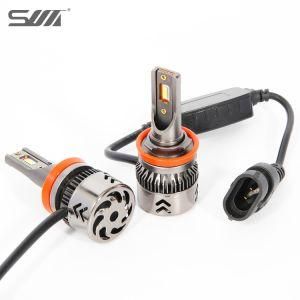 Factory Direct Sales 1600lm Car LED Light 23W LED Auto Headlamps