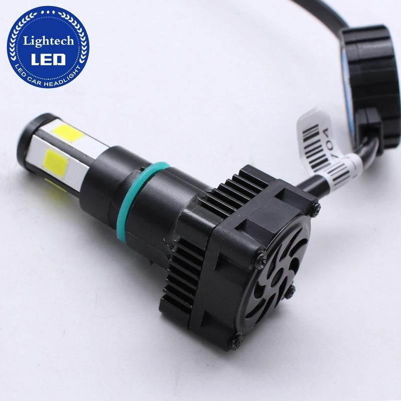 Mh4 Super Bright H4 30W 4 Sides COB LED Motorcycles Headlight