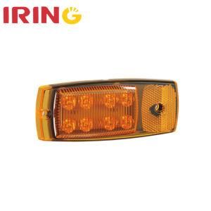 10-30V LED Amber Side Marker Turn Indicator Light for Truck Trailer (LCL1601)