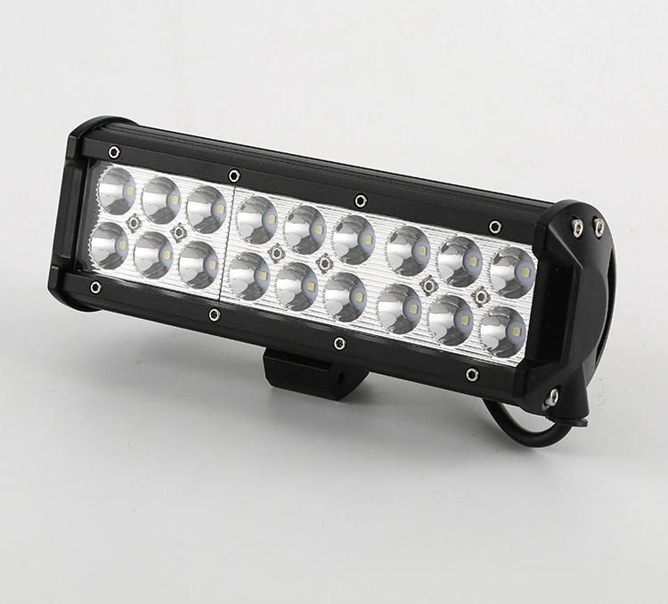 Double Row 54W LED Pods Spot Beam LED Work Lights Bar for UTV ATV Jeep Truck Boat