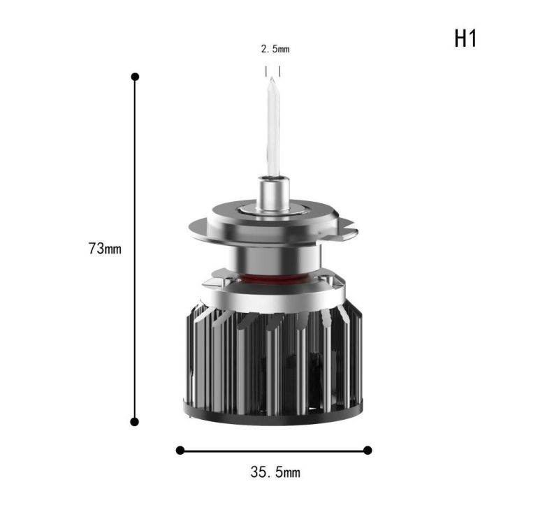 2021 Factory Price High Lumen Driving Light Y16 8000lm Car Headlight LED Headlight H4 H7