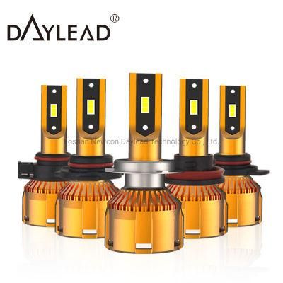 CE RoHS DOT High Brightness IP68 7000lm H11 H4 Car LED Headlight H7 LED Bulbs