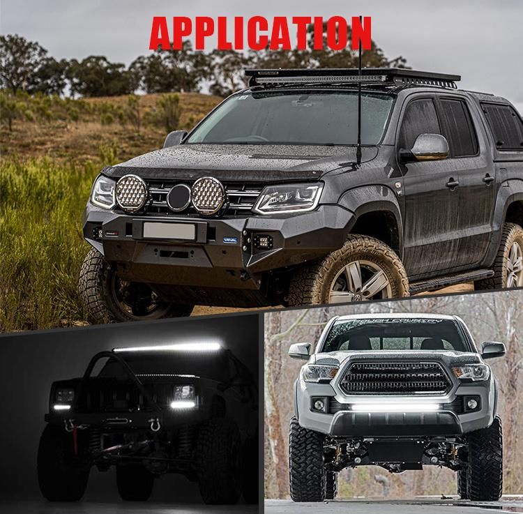 ATV UTV off Road Curved Lightbar 20 26 32 38 44 50 Inch Single Row Thin Slim Curved LED Light Bar