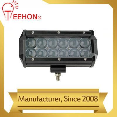 3W 4D LED Chip 36W LED Double Row Car Lightbar