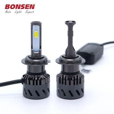 Super Power E380 LED Headlight Three Colors LED H4 LED H7 H11 9005 Car Headlamp Bulb