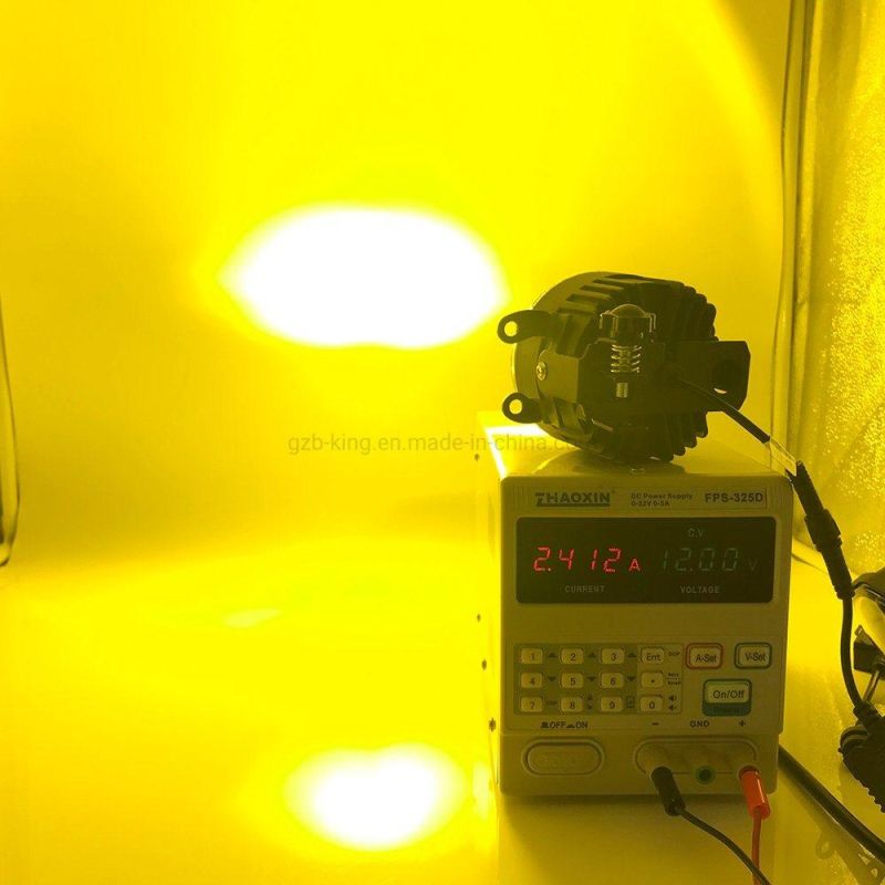 3 Inch 3800lm 9-30V 40W White + Yellow LED Fog Light