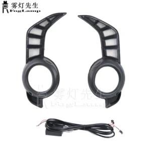 LED DRL Headlights for Toyota 4 Runner 2014 - 2021 Daytime Running Light Car Accessories Foglights Fog Lamp Decoration