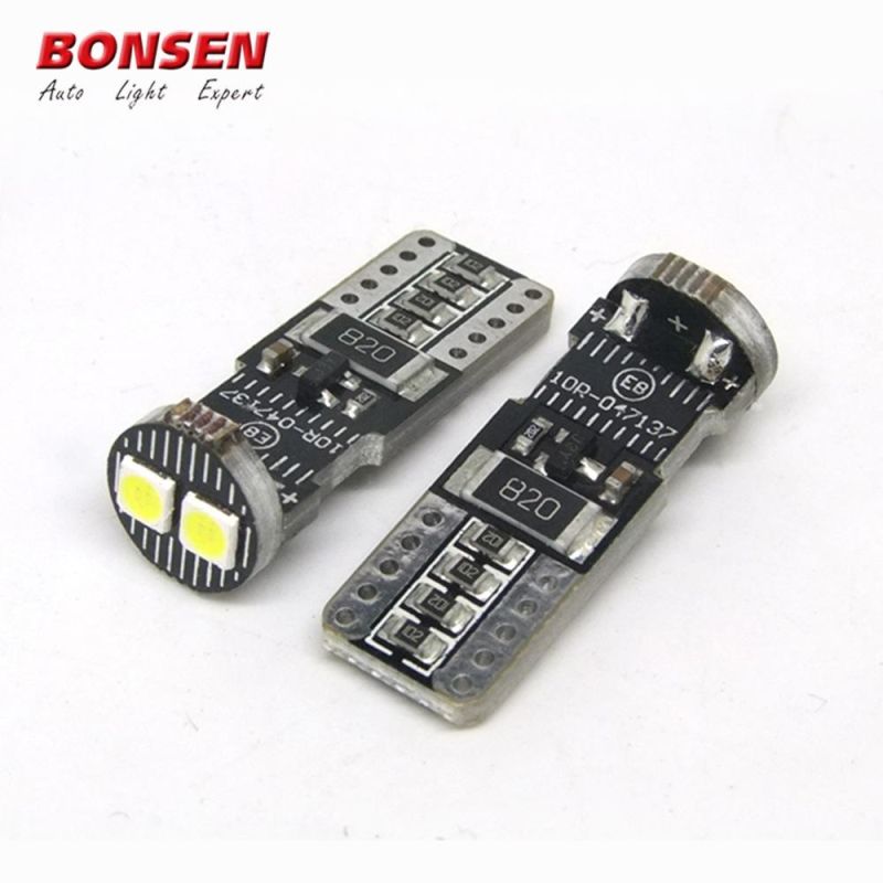 Factory Wholesales T10 3030 3SMD 9SMD Red Base Canbus Car Auto LED Lights T10 for Parking Light