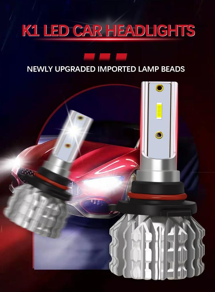 Carolyn Brand 2022 Car LED Bulbs 9006 9005 H11 H13 H4 H7 K1 LED Headlight Bulb for Cars 9004 9007 80W 10000lm Auto Headlight