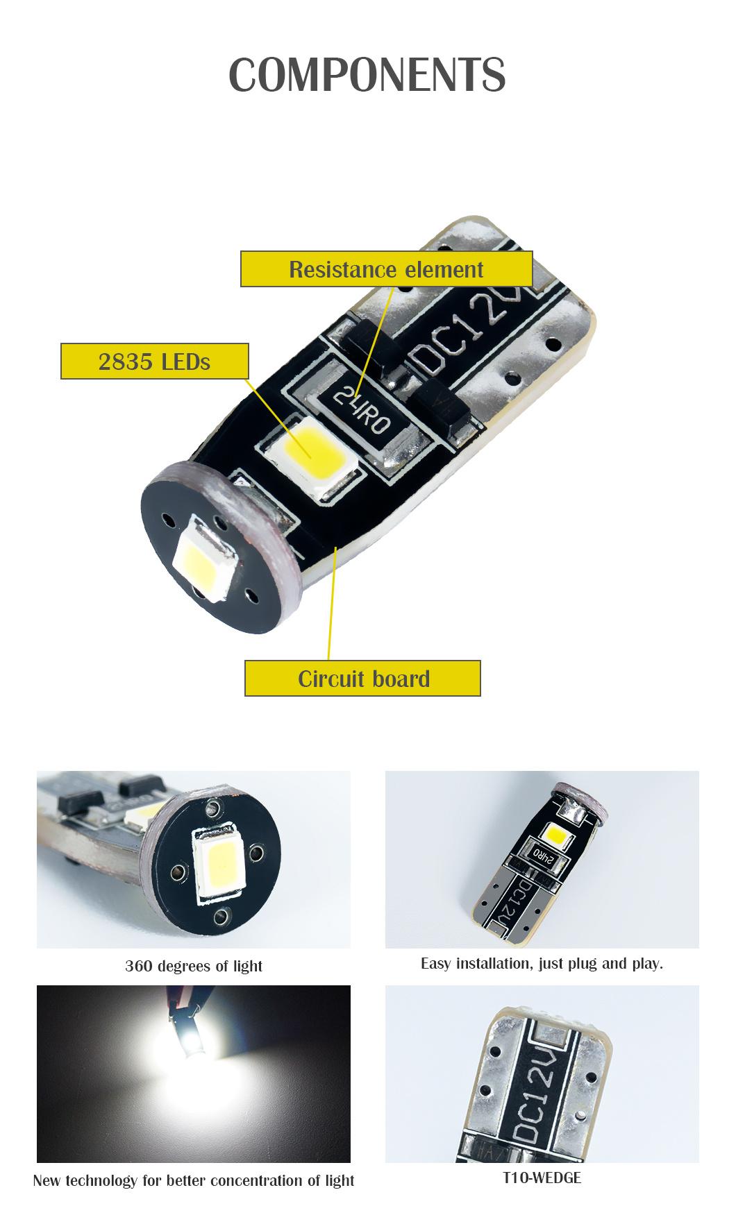 194 LED Car Step Courtesy Lights LED Car Interior Lights