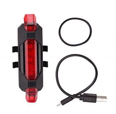 Bicycle Light Waterproof Rear Tail Light LED USB Rechargeable Mountain Bike Cycling Light Taillamp Safety Warning Light Tslm2