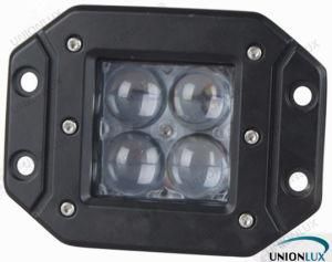 Unionlux 4D Squared 20W LED Pod Light with Flush Mount