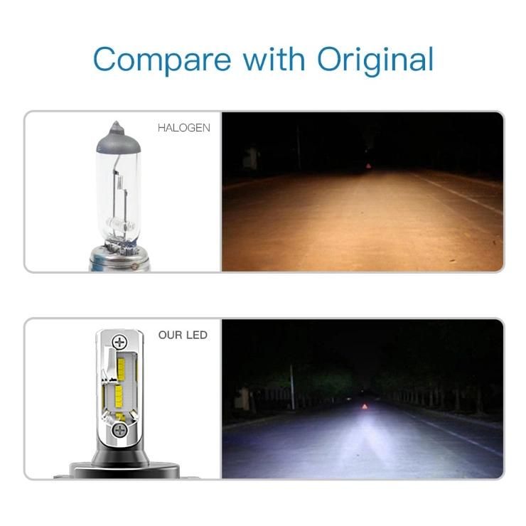 Zes T8 C6 LED Headlight 60W 9005 9006 H4 H7 H8 H11 Car Motorcycle LED Headlight Car LED 8000lm