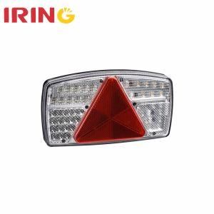 LED Boat Trailer Combination Tail Auto Rear/Stop/Indicator Lights with Reflector
