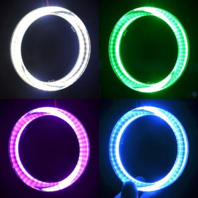 99mm Universal LED Headlight DRL Angel Eyes Light Kit Halo Rings Lamp for Cars Trucks SUV Trailers Motorcycles