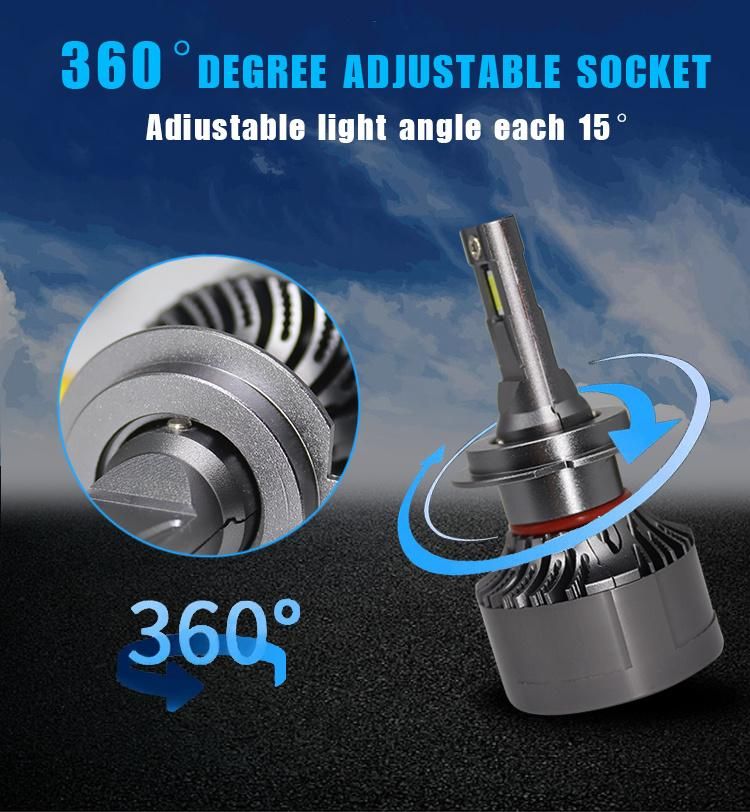 Car LED Light High Power Bulb 6000K H4 LED Car Bulb 9005 9006 880 H7 LED G20 H7 H4 LED Headlight