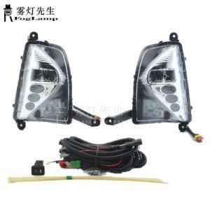 for 2016 2017 2018 Toyota Prius LED DRL Fog Lights Bumper Lamps Switch Pair