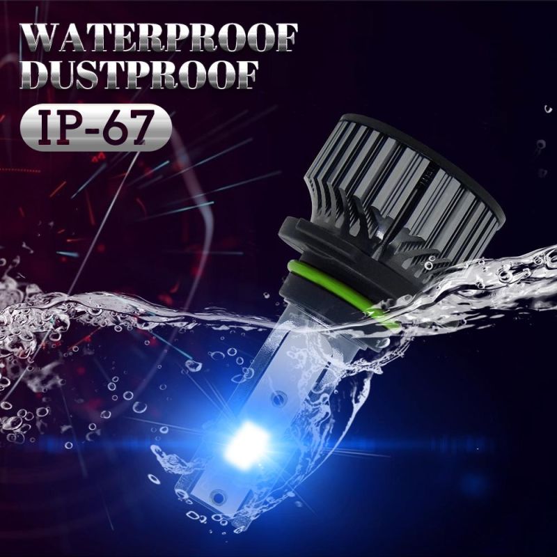 Powerful Super Bright LED LED Headlight 9006 Hb4 Auto Lamp Car Automobiles LED Head Lamp 12V 24V 8000K Blue Light