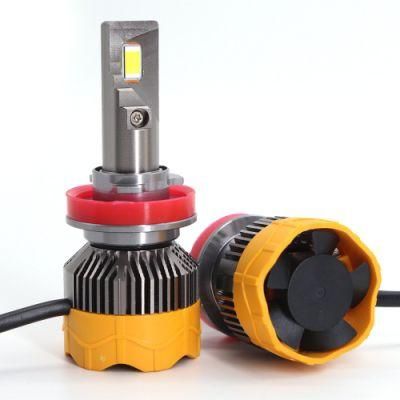 72W LED Headlight Canbus H7 H11 H1 Bulbs