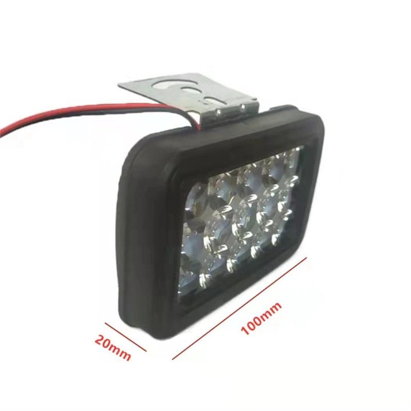 China Wholesale Motorcycle Front Spot Light 15 LED Bulbs Headlight