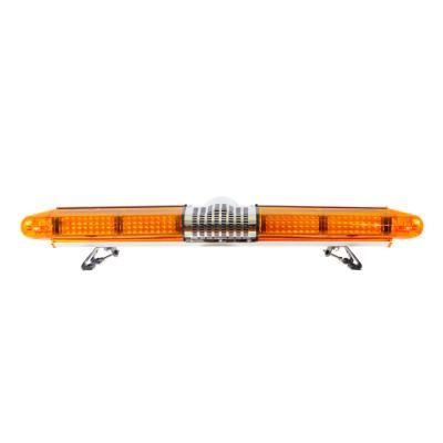 Haibang Yellow Amber LED Flashing Strobe Lightbar with Speaker