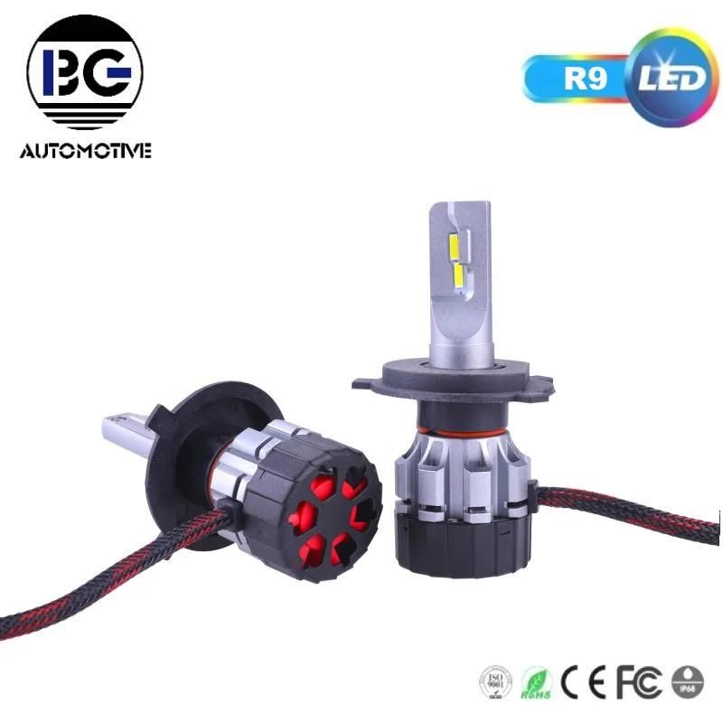 Fan Cooling LED 9006 9005 Auto Light H11 H7 H4 LED Headlight Bulbs