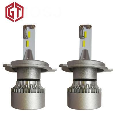 2PCS H4 LED H7 H11 H8 9006 Hb4 H1 H3 Hb3 Zes Auto Car Headlight 72W 8000lm High Low Beam Bulb Automobile Lamp 6500K 12V