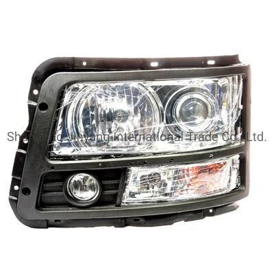 Sinotruk Weichai Spare Parts HOWO Shacman Heavy Duty Truck Electric Parts Cab Parts Factory Price LED Front Headlamp Dz93189723020