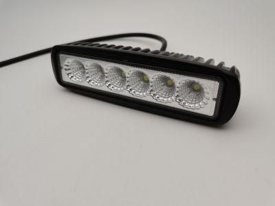 12V 24V 18W LED Flood Working Light Offroad Light LED Light Bar