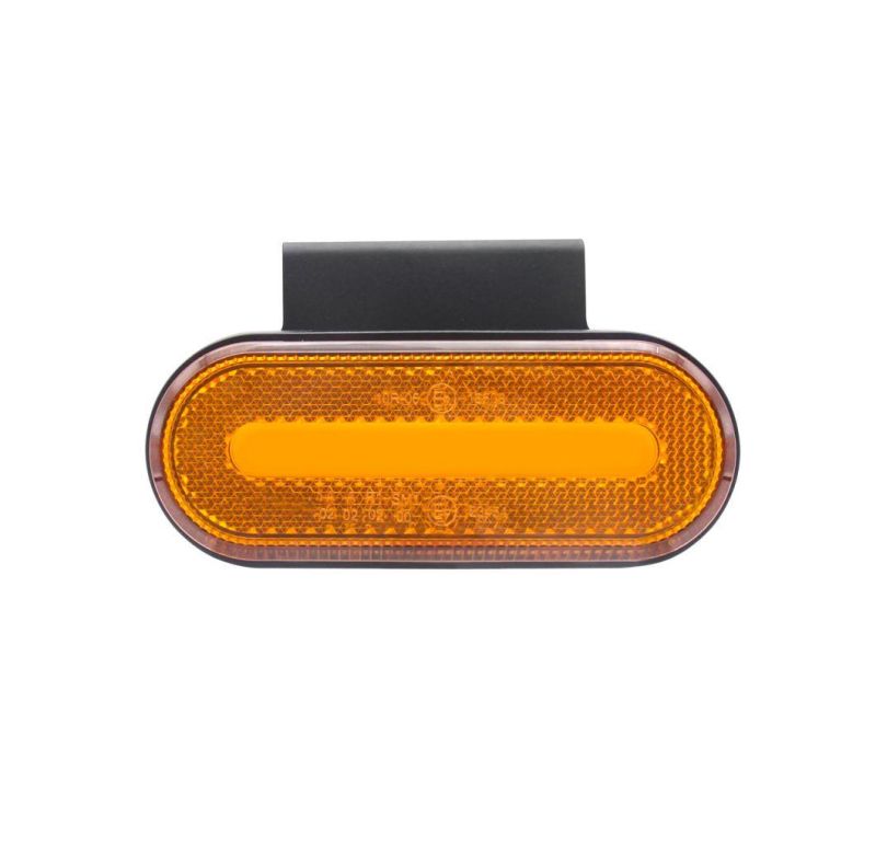 Trailer Side Marker Lights LED 12V/24V Universal Indicator of Position Lamps LED Front Rear Lights with Orange Amber