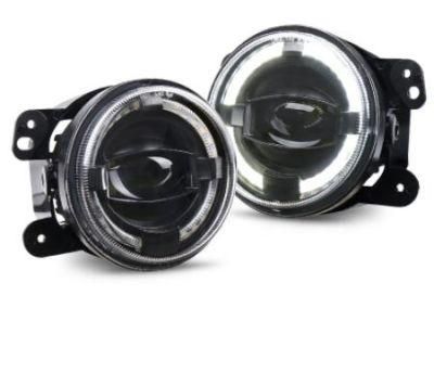 Factory 30W Round LED Fog Lights Lamp Passing Lamp for Jeep W-Rangler Jk Offroad (OEM OL-JF04A)