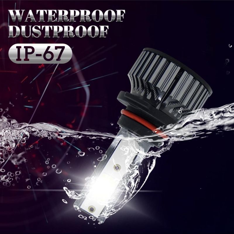 Powerful Super Bright LED LED Headlight 9005 Hb3 Auto Lamp Car Automobiles LED Head Lamp 12V 24V 6000K White Light