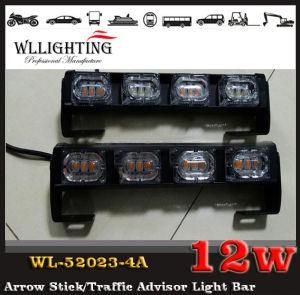 Amber White Liner Lens LED Flash Directional Lightbar