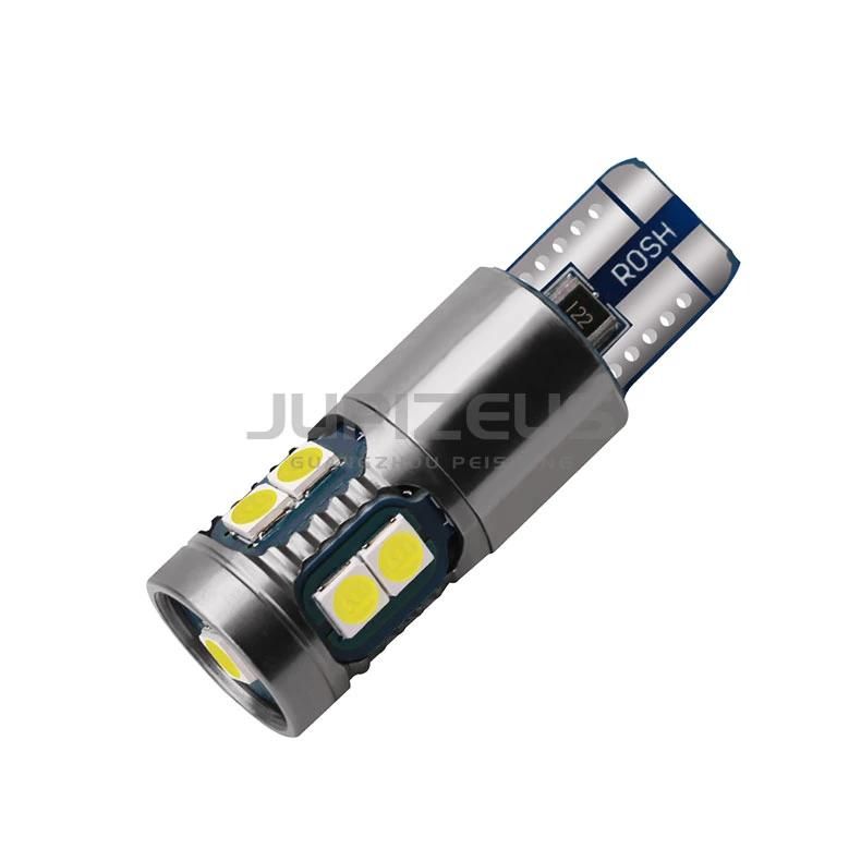 Latest T10 3030 10 SMD Canbus 600lm High Brightness DC12V 24V Light Bulbs Universal for Cars Trucks