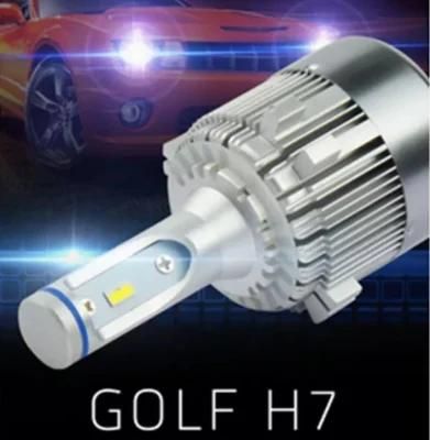 H7 LED Headlight Bulb Specially Made for Volkswagen Passat Golf Gti Tiguan 8000lm 6000K Plug and Play Low Beam