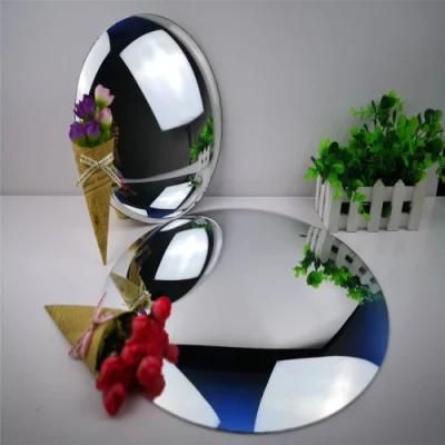 1.8mm 2.0mm 2.5mm 3.0mm Clear Float Glass Round Convex Mirror 35mm to 600mm
